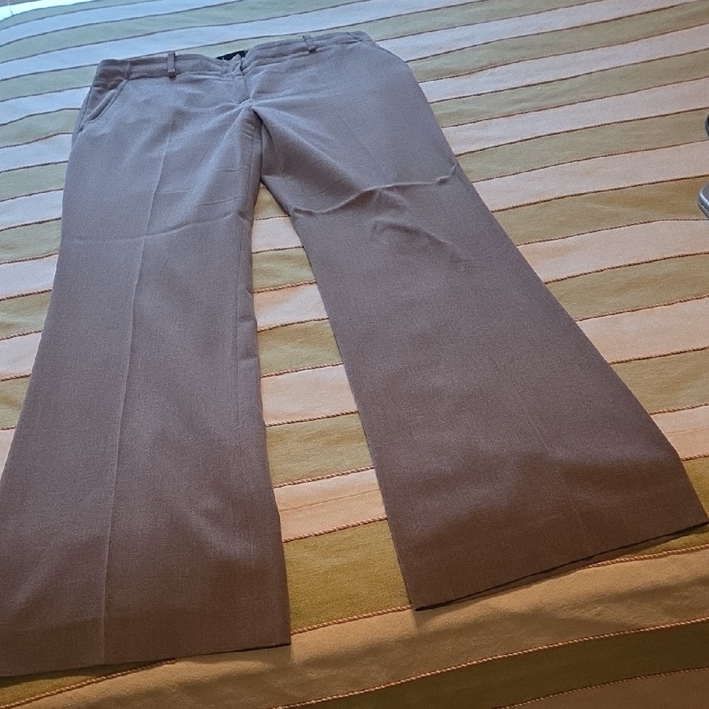 The Limited Women's Tan Wide Leg Trousers